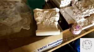 Создание консоли и полуколонн / декор из гипса. DIY. Console, columns, do-it-yourself gypsum decor.