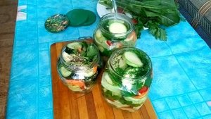 Как приготовить вкусные маринованные кабачки на зиму.