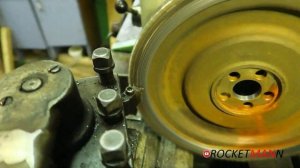 Облегчение маховика Mitsubishi без потери прочности. Гаражный тюнинг на коленке.