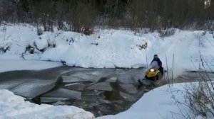 Тикси по воде в минус 25С