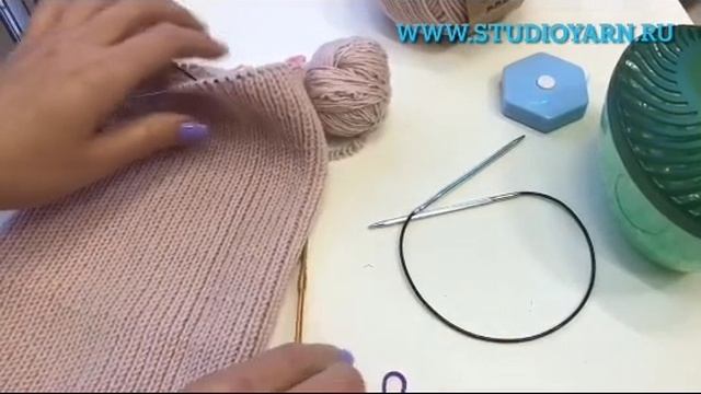 ОБЗОР МК ШАПКА СПИЦАМИ
