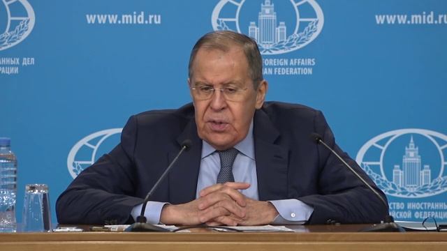Ежегодная пресс-конференция С.Лаврова по итогам года, Москва, 18 января 2024 года