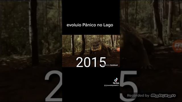 evoluio Pânico no Lago 1999 - 2010 - 2015 - 2018