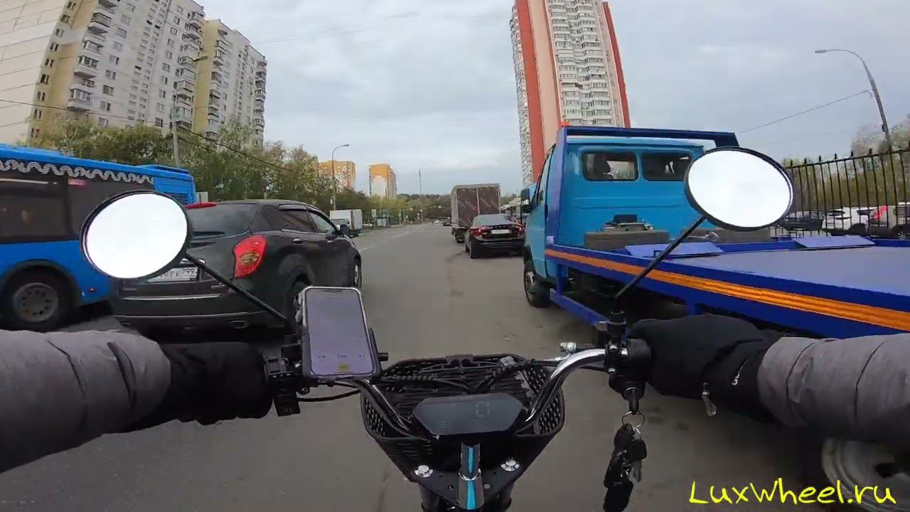 Монстр Снег Про - замер дальности пробега на 1 АКБ 60/30А смотреть онлайн