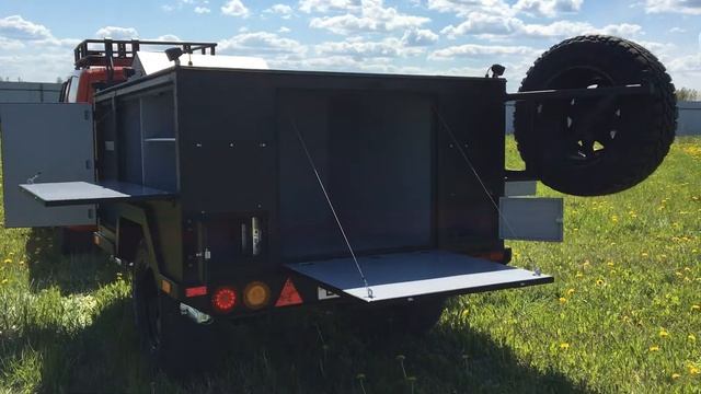 Прицеп для охоты и рыбалки. ЭТО ТО ЧТО ТЫ ИСКАЛ!!! Танковая броня, а не фанерная коробочка! смотреть онлайн