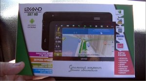 Навигатор Lexand SB7 HD (быстрый обзор)