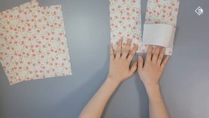 DIY/ CANVAS ECO BAG/ TOTE BAG/ 캔버스 원단으로 미니 에코백 만들기/ 겉감과 안감 부착방법/ 토트백/ sewing/ tutorial [Tendersmile