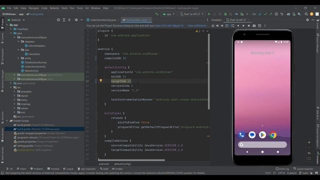 SOLUCION AL ERROR 32 AL EJECUTAR UN PROYECTO EN ANDROID STUDIO 2023 смотреть онлайн