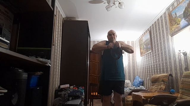 тренировка с твистером на 60 кг