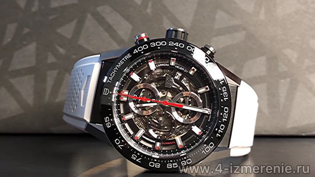 Обзор 4 Измерение TAG HEUER CARRERA CAR2A1Z.FT6051 смотреть онлайн