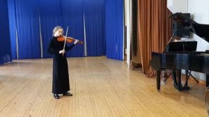 Горбатюк Эмилия (скрипка) Дж. Эллертон Тарантелла, концертмейстер - Демченко М.И.