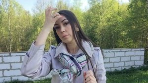 Как носить шаль с тренчем  I несколько простых способов