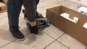 Домкрат 51136 подкатной низкопрофильный. Краткий ролик перед отправкой клиенту в регион.