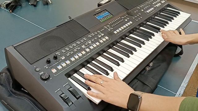 Yamaha PSR sx 600. базовый вариант аранжировки смотреть онлайн