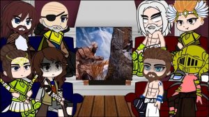 Gods React to Kratos || God of War || TikTok || Gacha React