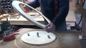 Как вырезать эллипс фрезером (How to carve ellipse frame with mill)