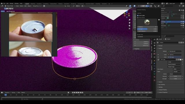 Мастер-класс: Собираем материалы в Blender по референсам смотреть онлайн