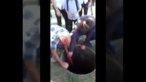 ребенок провалился в люк в Сочи