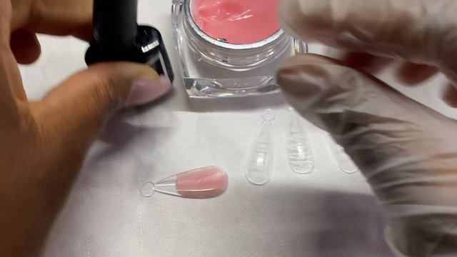 RETRYING VETTSY SOLID BUILDER GEL AGAIN with DUAL FORMS | Short Coffin Nails смотреть онлайн