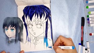 КАК РИСОВАТЬ ТОКИТО ИЗ АНИМЕ КЛИНОК РАССЕКАЮЩИЙ ДЕМОНОВ