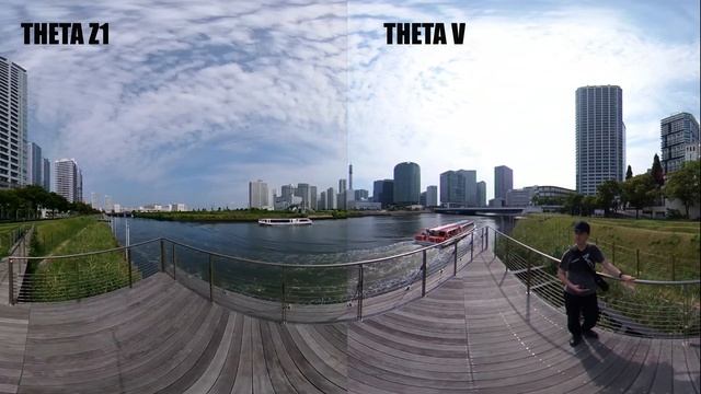 THETA Z1 vs THETA V смотреть онлайн