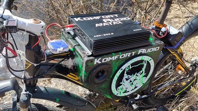 Обзор на мой Велосипед с музыкой! ВЕЛОЗВУК смотреть онлайн