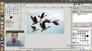 Как удалить лишние объекты с фото с помощью редактора GIMP 2.10 (Linux Ubuntu)