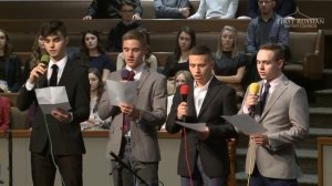 Пение «На этой земле я лишь прохожий»