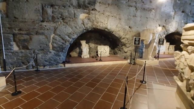 Музей Иераполиса Зал Саркофагов Hierapolis Museum Section Of Sarcophagi and Statues Museum