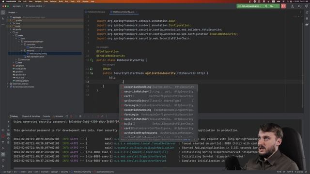 1. Initial Setup | Spring Security with SB3 смотреть онлайн