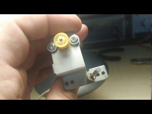 Колхозный метод изготовления оси шкива сервопривода ЛПМ AKAI GX
