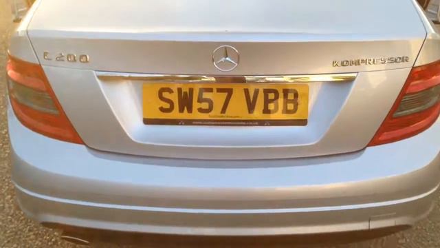 07 57 Mercedes C200 Kompressor AMG Sport Silver with only 27,000 miles!! смотреть онлайн