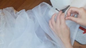 КАК ПРИШИТЬ ЛЕНТУ НА ТЮЛЬ С ИМИТАЦИЕЙ ЛЮВЕРСОВ. КАК ШИТЬ ПРОБЛЕМНУЮ ЛЕНТУ.#лентасимитациейлюверсо
