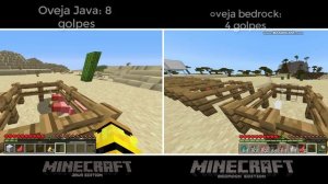 4 Diferencias entre Minecraft Java y Bedrock