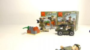 Дешевое военное Лего Брик 828 и 830