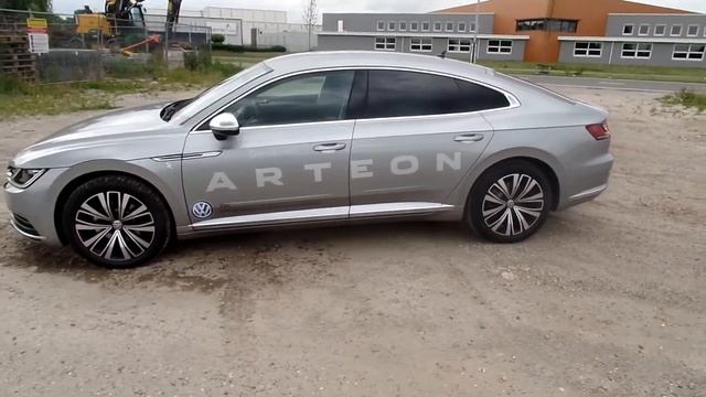 Volkswagen Arteon Elegance 2017 - 2018 DSG Grijs Metallic смотреть онлайн