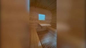 Баня-бочка Квадро 6 метров