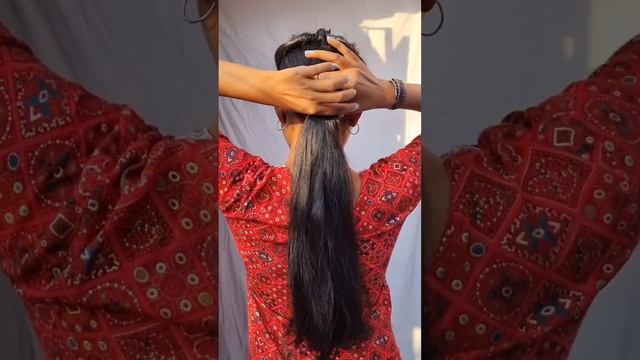 beautiful wedding hairstyle/#hair #hairstyle #hairtutorial #hacks #braids #shorts #hairgrowth