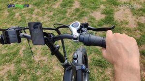 SPETIME F8 - складной электрофетбайк с АКБ в раме!