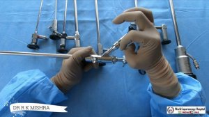 Demonstration of Laparoscope - Telescope used to perform laparoscopic surgery