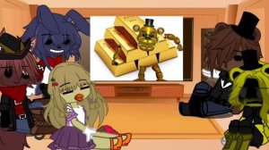 Fnaf 1 reacts to their cursed images | i gave up | Fnaf |