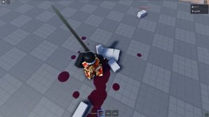 Roblox melee system,gore & downed system test