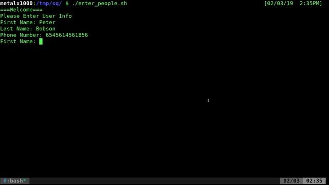Beginners Tutorial on SQLite3 in the Linux Shell Script Part 3