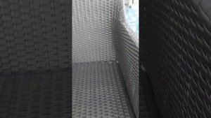 Плетение из искусственного ротанга.Моя работа