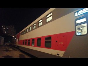 1 поезд Москва - Байкал в Иркутске