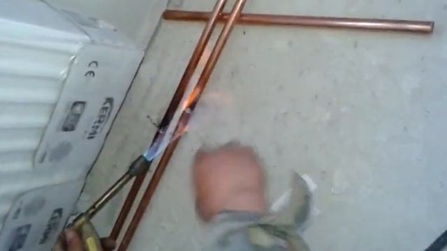 Пайка медных труб для радиаторов отопления смотреть онлайн