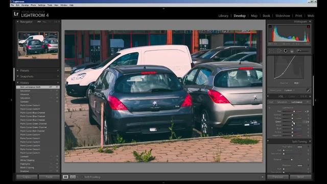 Уроки Lightroom - Обработка фото в стиле ломографии (lomo) смотреть онлайн