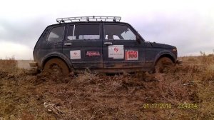 Длинная нива в солончаке