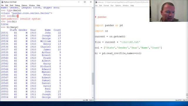 Python Basics Pandas Boolean Indexing