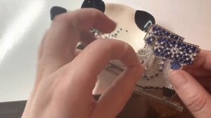 Как Пришивать Бисер в Наборах Милл Хилл Для Чайников